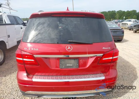 2018 Mercedes-Benz Gls 450 4Matic из США, поврежденный, VIN 4JGDF6EE3JB023524